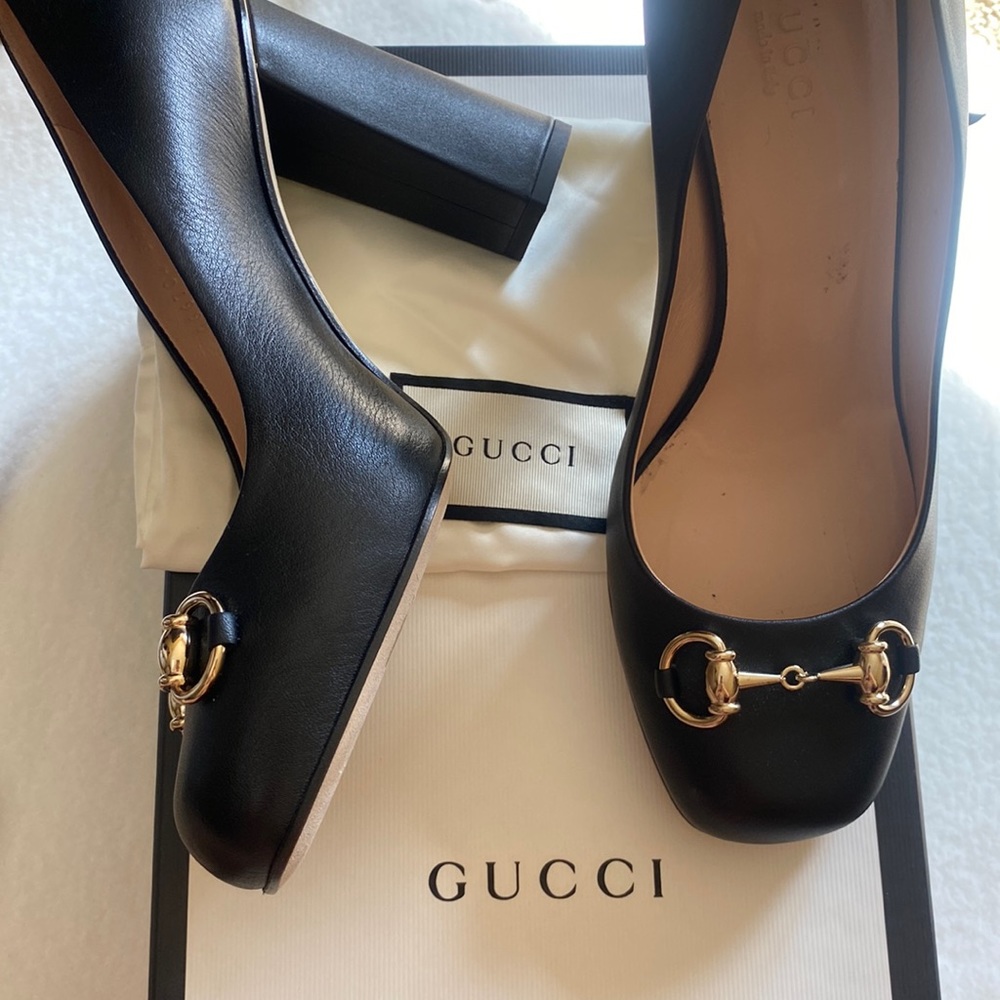 Gucci Horsebit Pump - 37.5